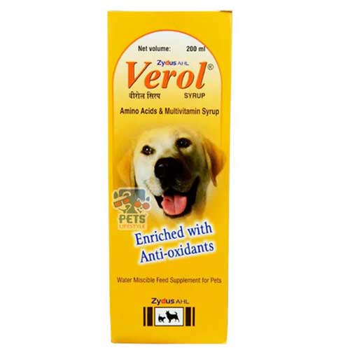 Verol Syrup for Dogs and Cats